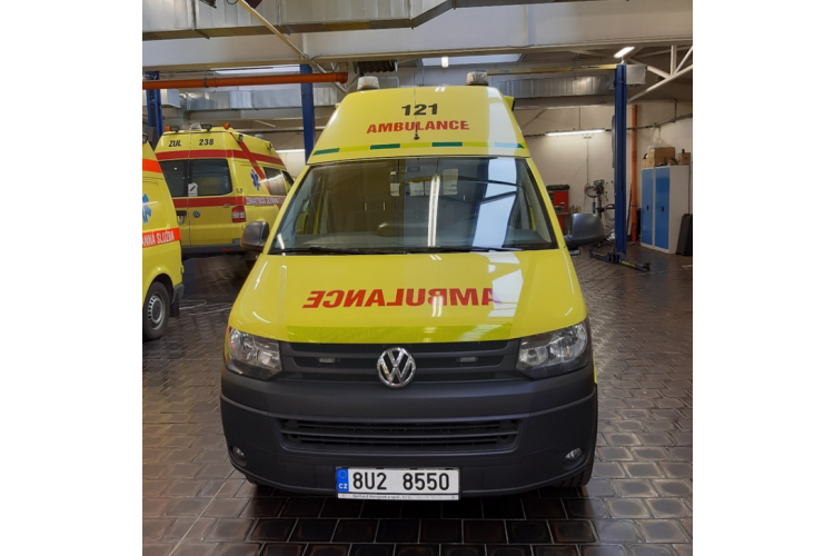 Preference vozů ZZS a MHD v Ústí nad Labem