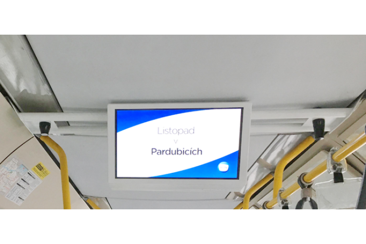 Oboustranný LCD panel – 2 x 21,5"