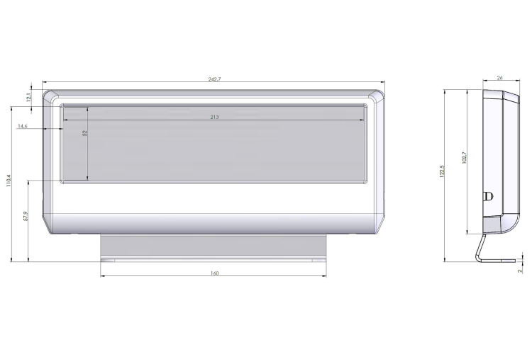 VLP 08×35 - LED ukazatel kurzu (kurzovka)