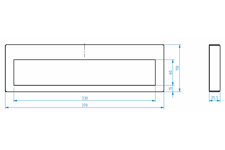 VLP 12×64 - Time and band display