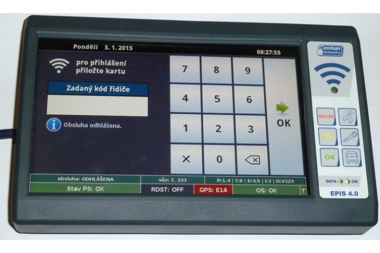 LCD driver terminal EPT 4.08C