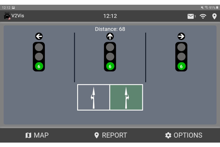 V2Vis application
