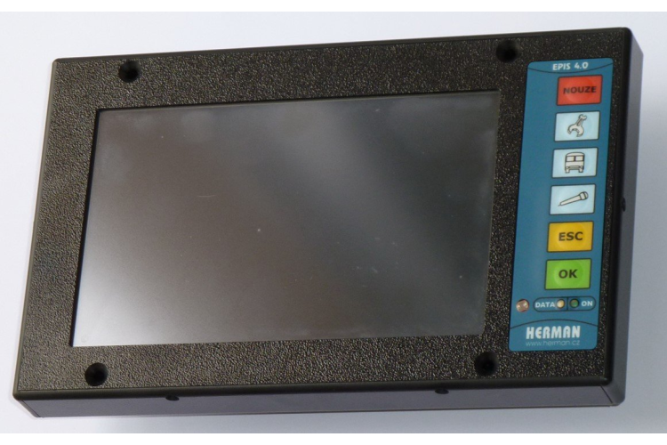LCD terminál řidiče EPT 4.07