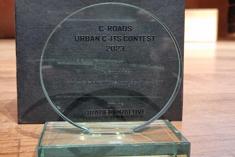 Evropské ocenění v soutěži URBAN C-ITS CONTEST pořádaného C-ROADS