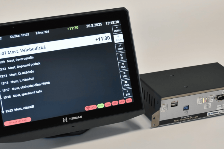 Nový palubní počítač EPIS 4.1